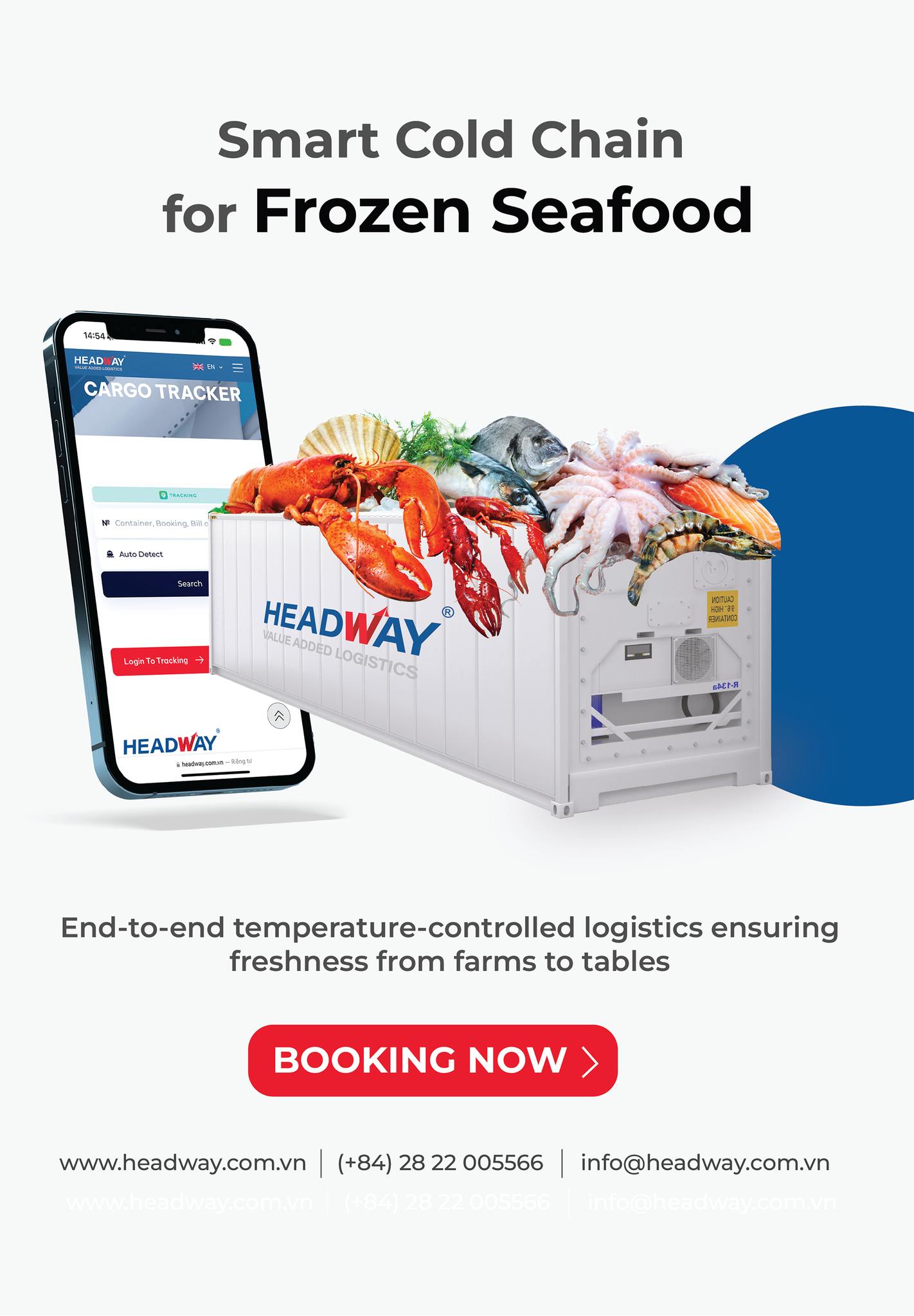 Headway - ️ SMART COLD CHAIN SOLUTIONS FOR FROZEN SEAFOOD ️ Real-time ...