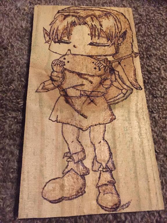 Now this is some pyrography... - Two Guys Playing Zelda | Facebook