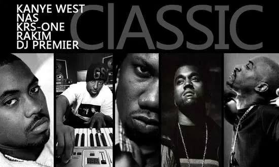 Kanye West, Nas, Rakim, and KRS-One collaborate on 'Classic'