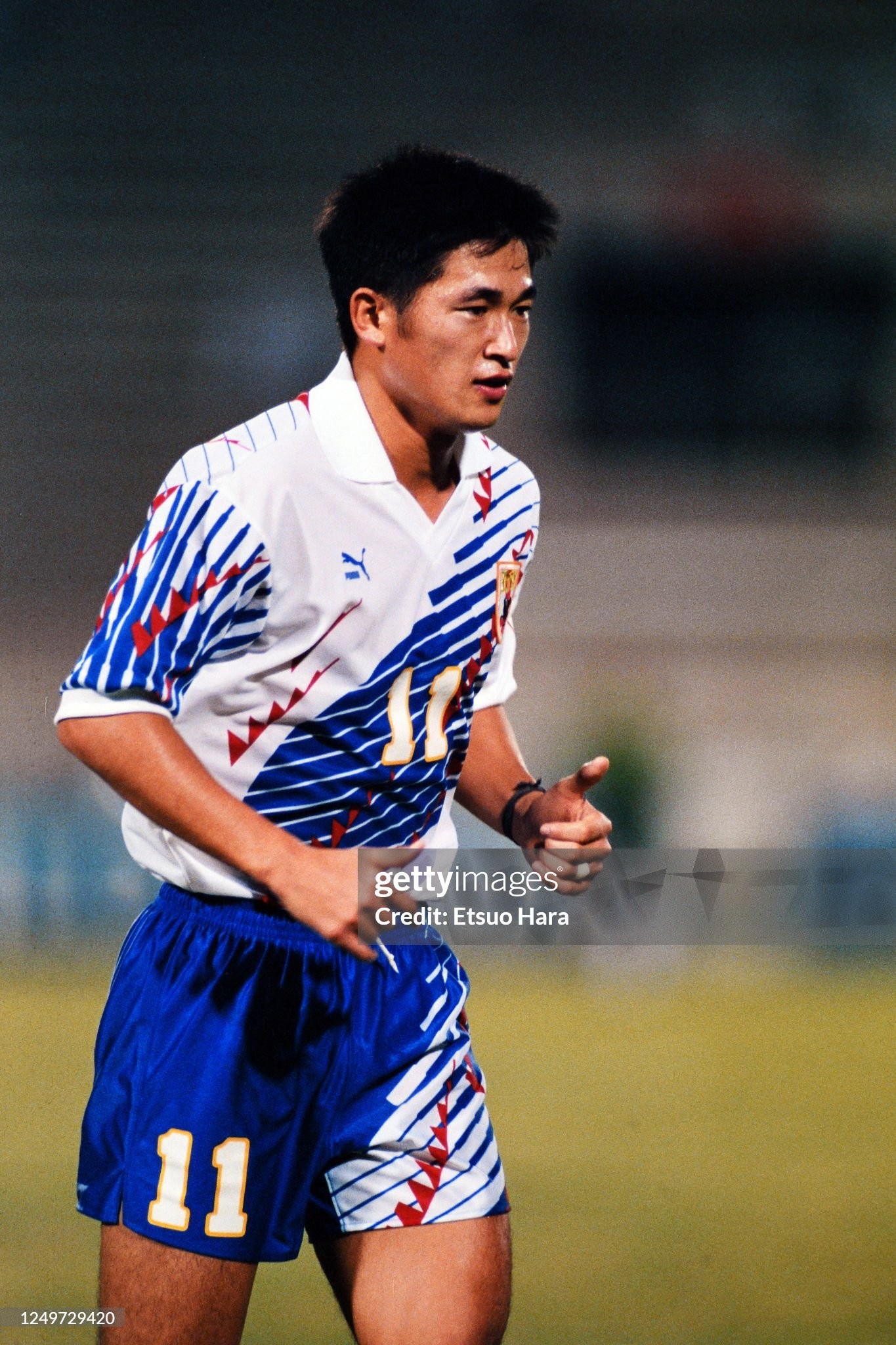 PUMA サッカー日本代表 1993 AWAY S/Sユニフォーム#11 三浦知良 カズ 
