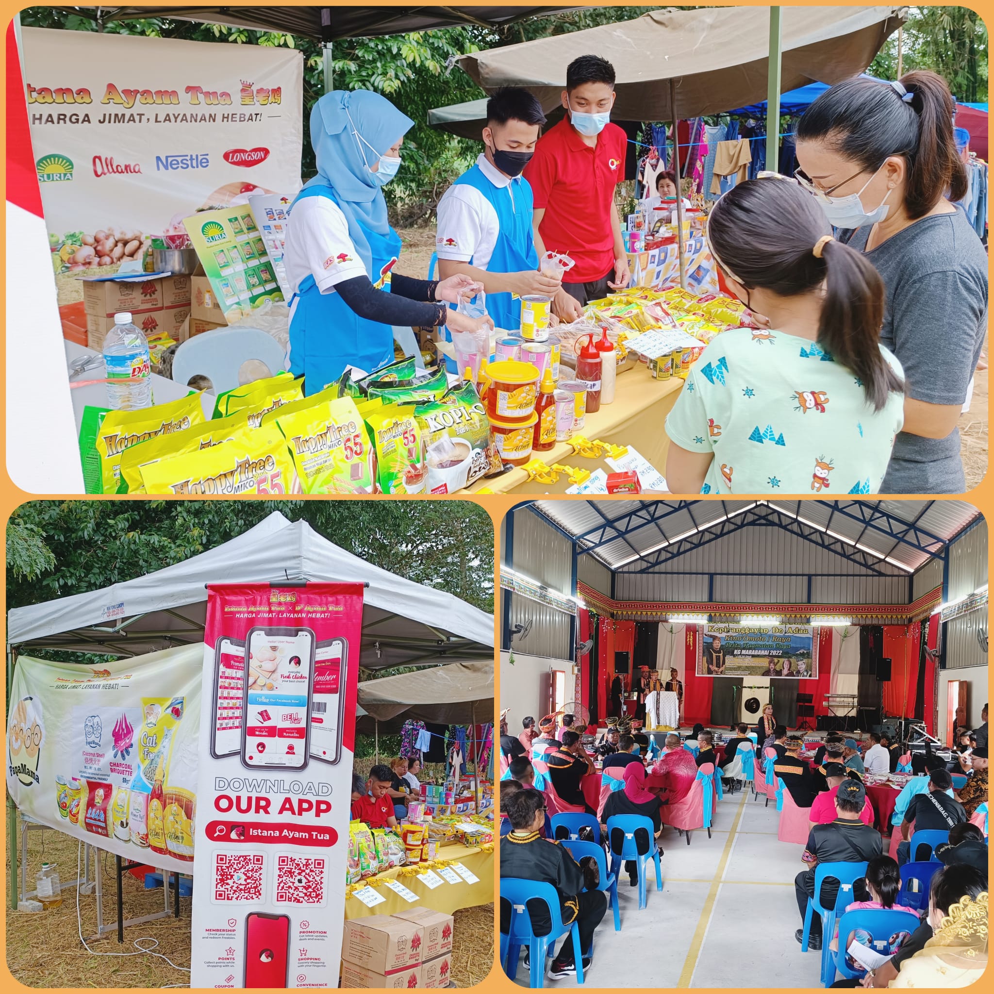 Karnival Kaamatan Raya Kg Marabahai,... - Istana Ayam Tua 皇老鸡 | Facebook