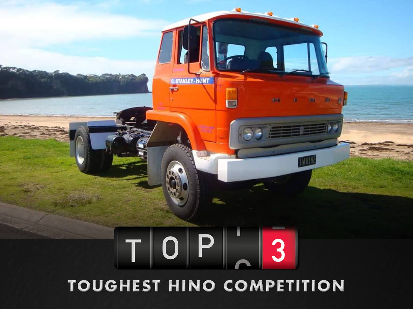 And oldie and a goodie - our second place Toughest Hino is Aaron