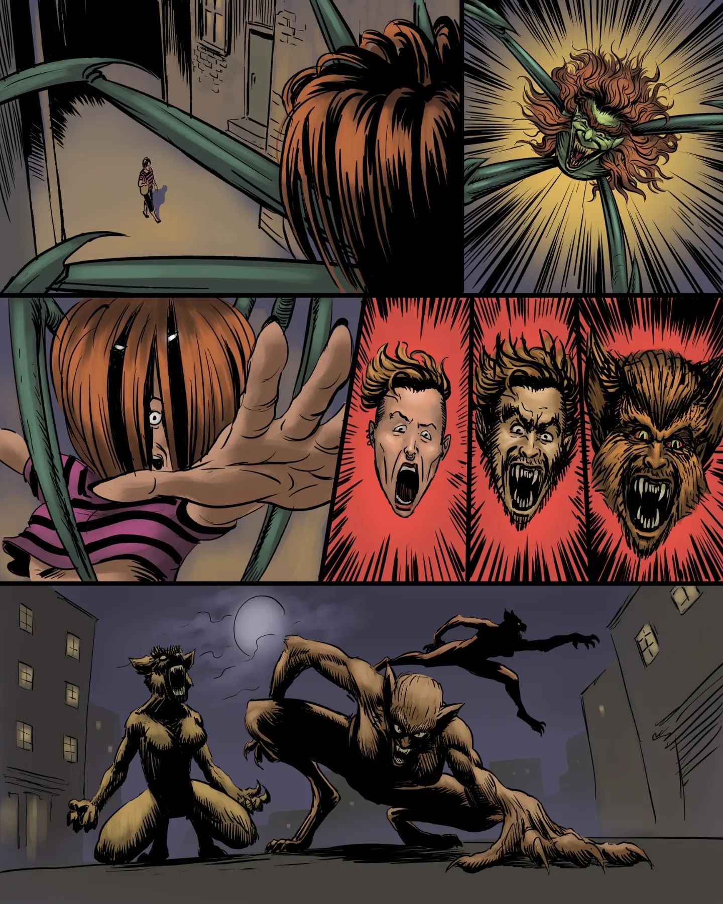 Blockhead Salon - The hair monster can get to the best of...
