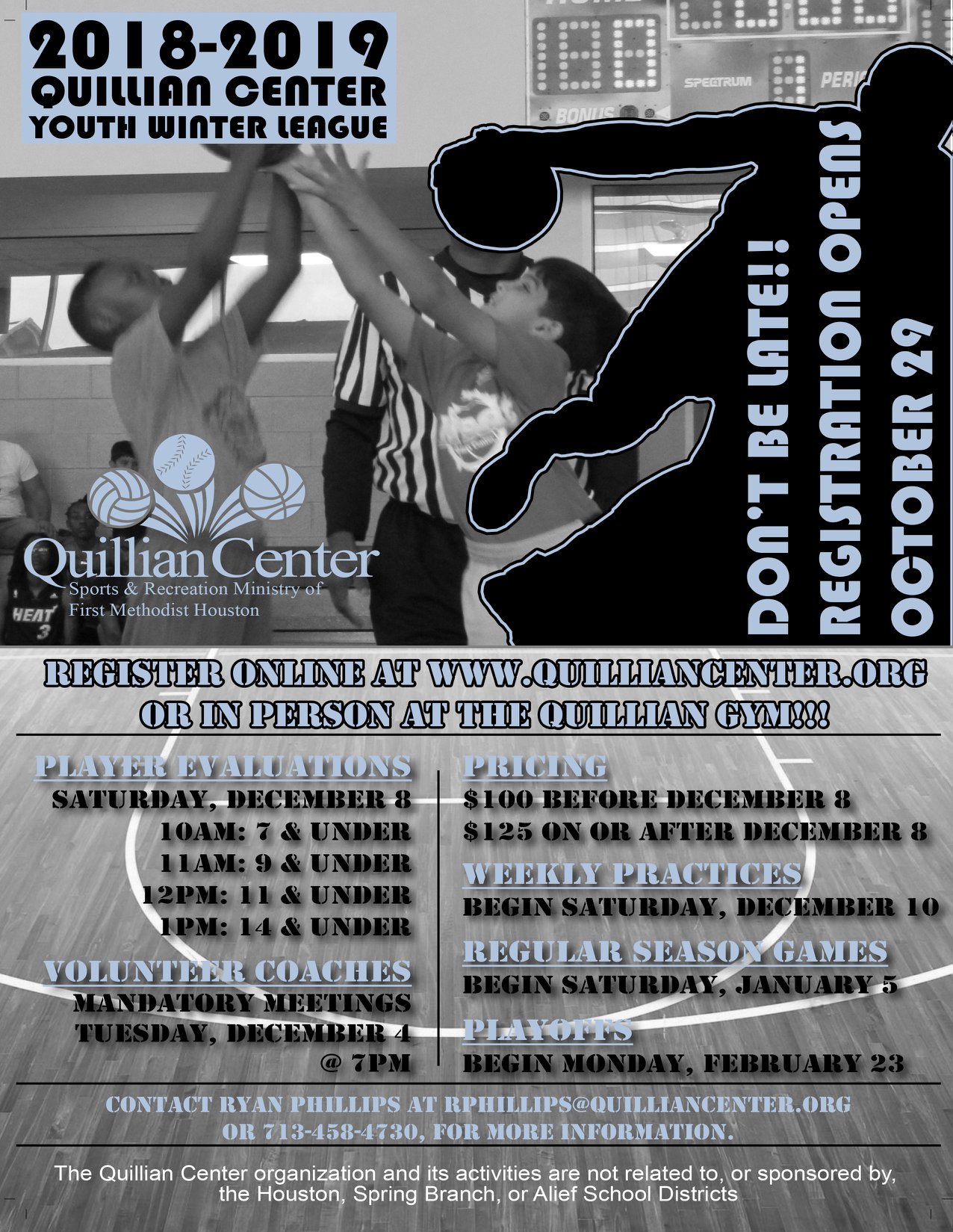 Quillian - It's the best youth basketball league in southwest Houston ...