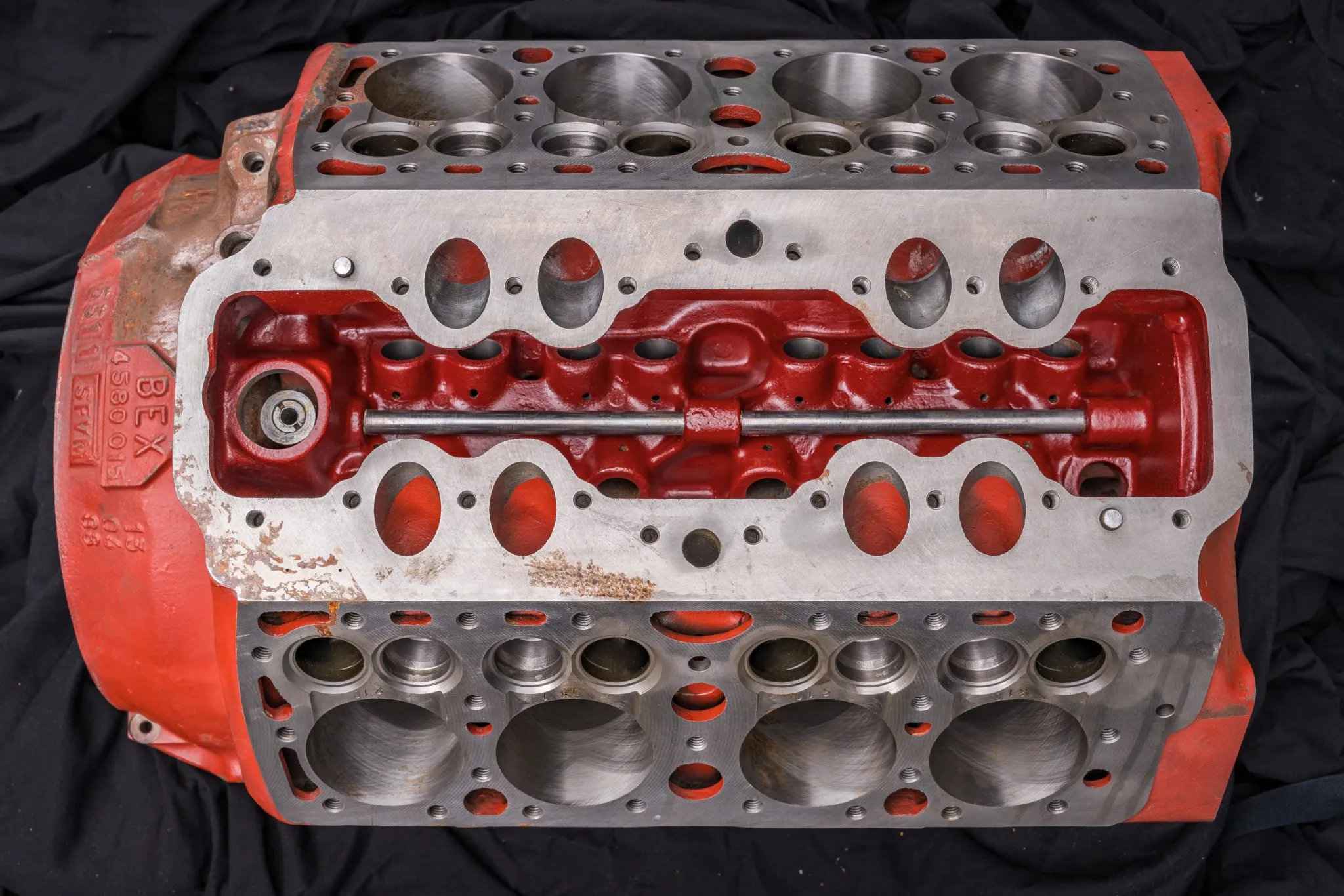 8BA Ford Flathead V8 Engine Block & Parts Collection - Car Engines ...