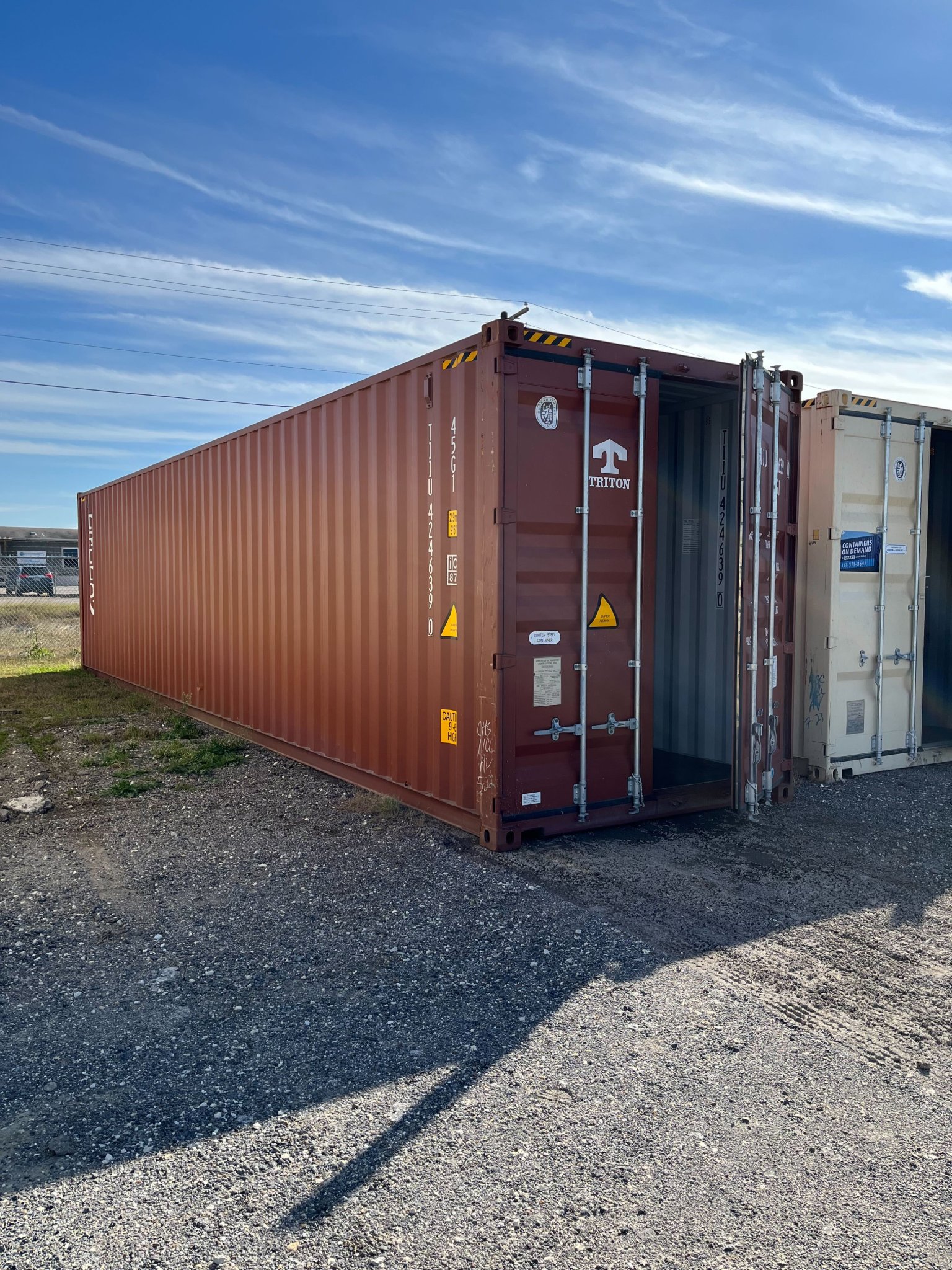 40' HC Storage Container for rent - Storage Sheds - Mathis, Texas ...