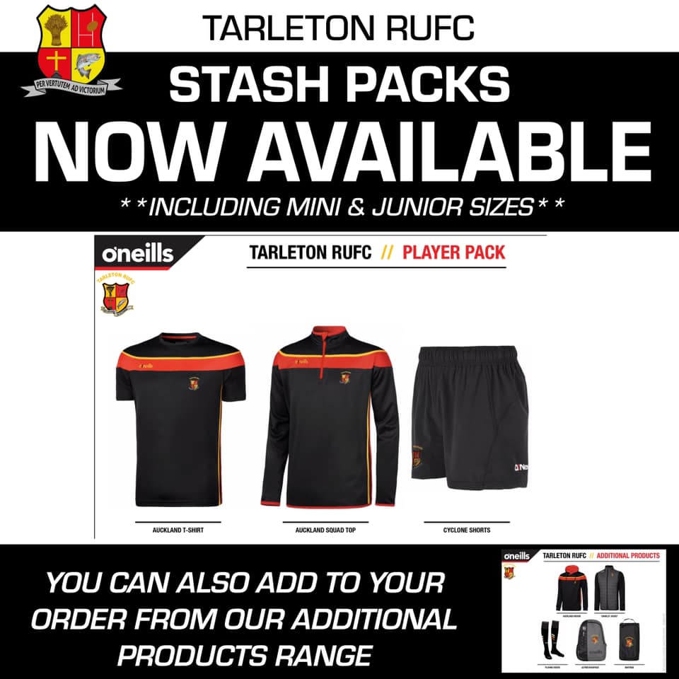Tarleton Rugby - 💥 STASH PACKS - NOW AVAILABLE!💥 From...