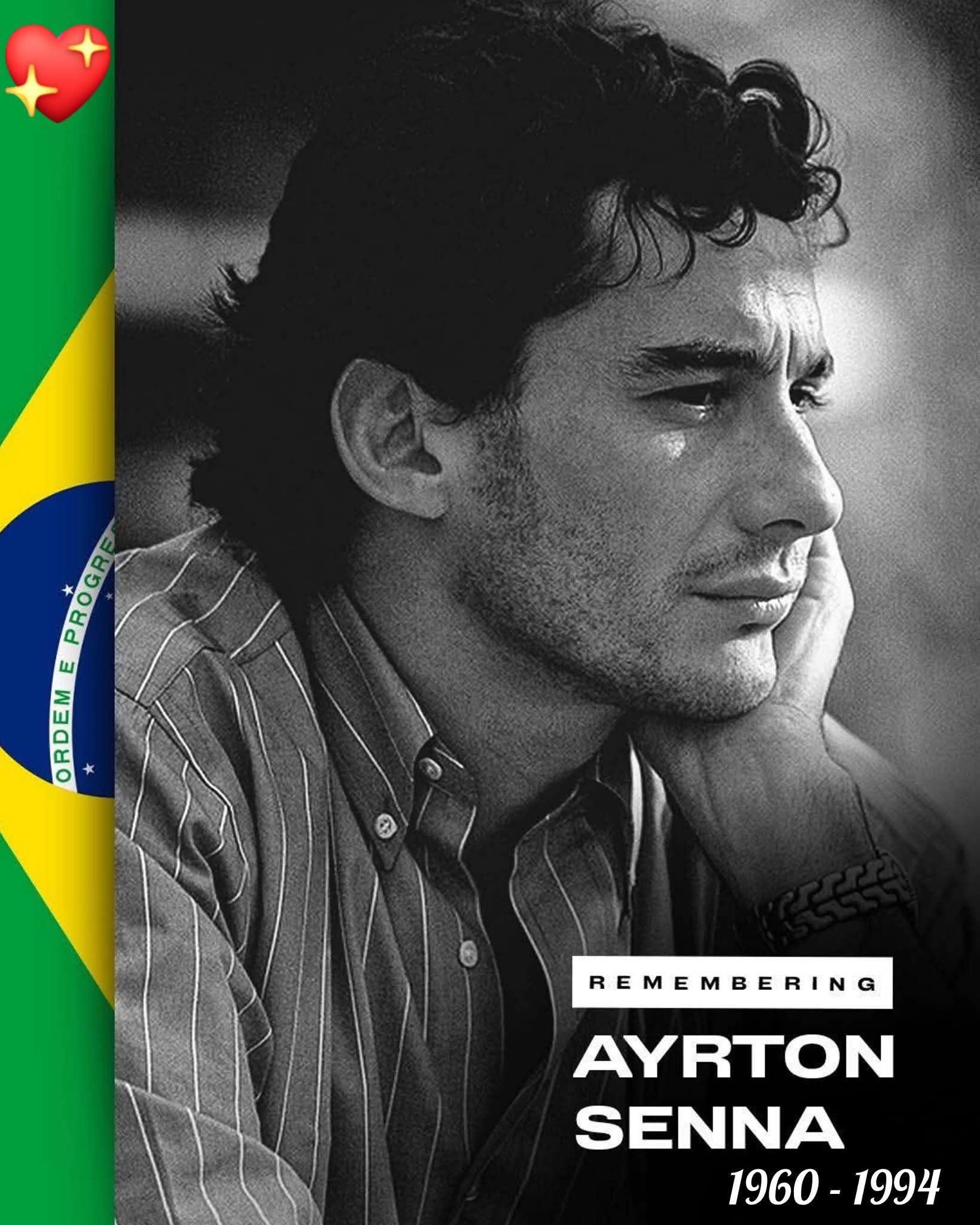 AYRTON SENNA バナー 1960-1994