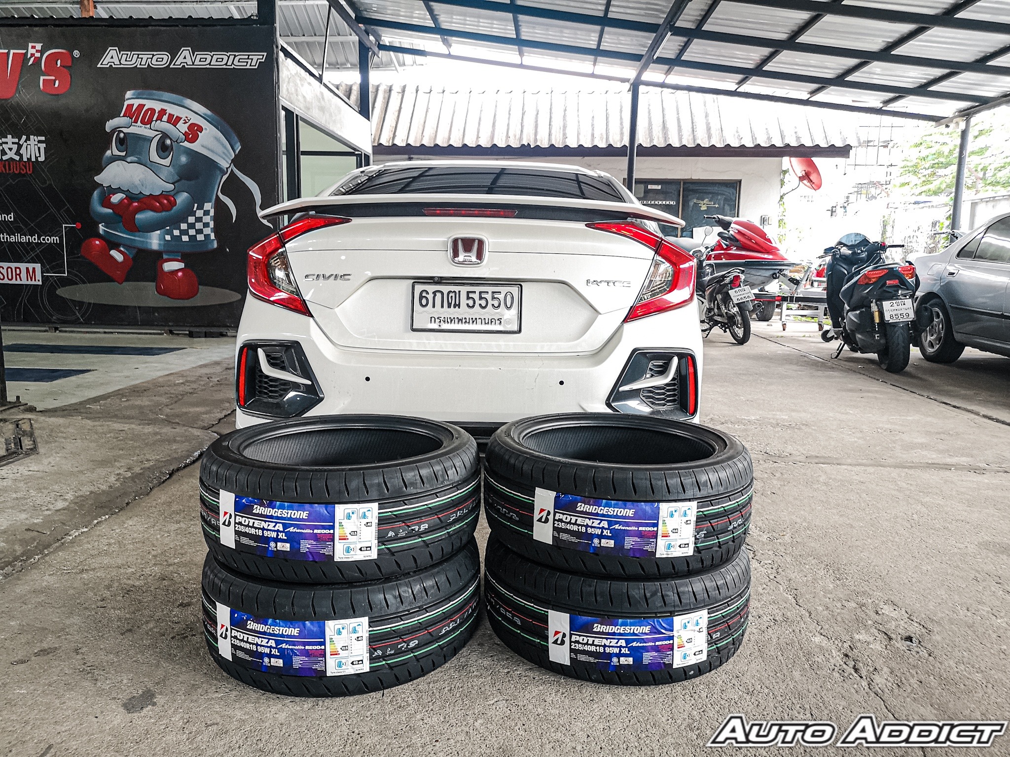 Civic FC : ยางหมดเกลี้ยง!! >... - Auto Addict Thailand | Facebook