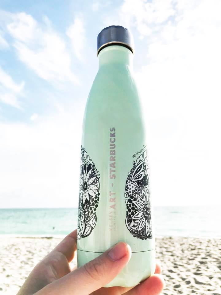 スターバックス＆Kelsey Montague Art　海外限定モデル Kelsey Montague Art designs now available at Starbucks