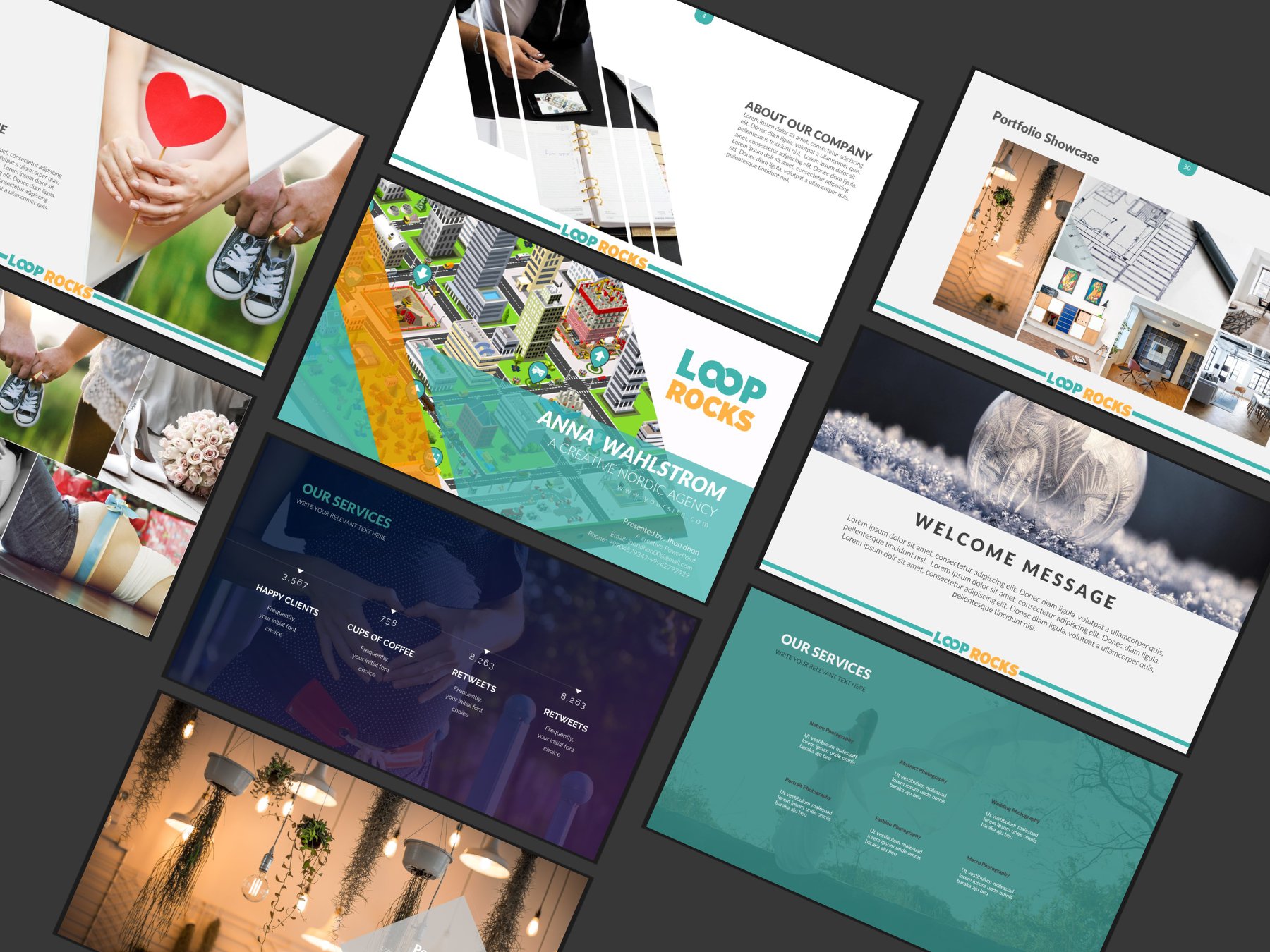 Graphic Solo - #GraphicSolo PowerPoint Template :) #PPT...