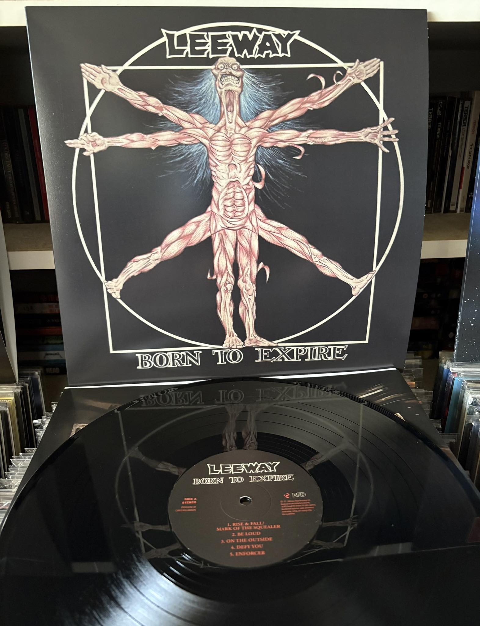 Leeway - Born to Expire album shared in metal collection