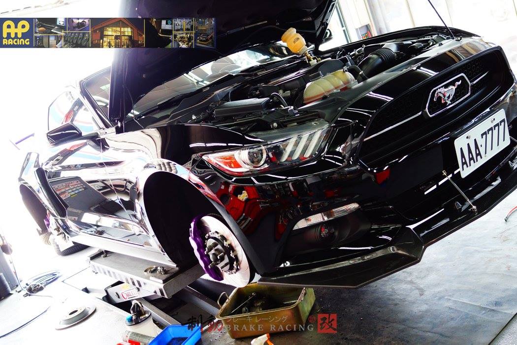制動 改 - 50周年版騷馬~ Ford Mustang 50th Anniversary Edition x AP Radi-CAL CP ...