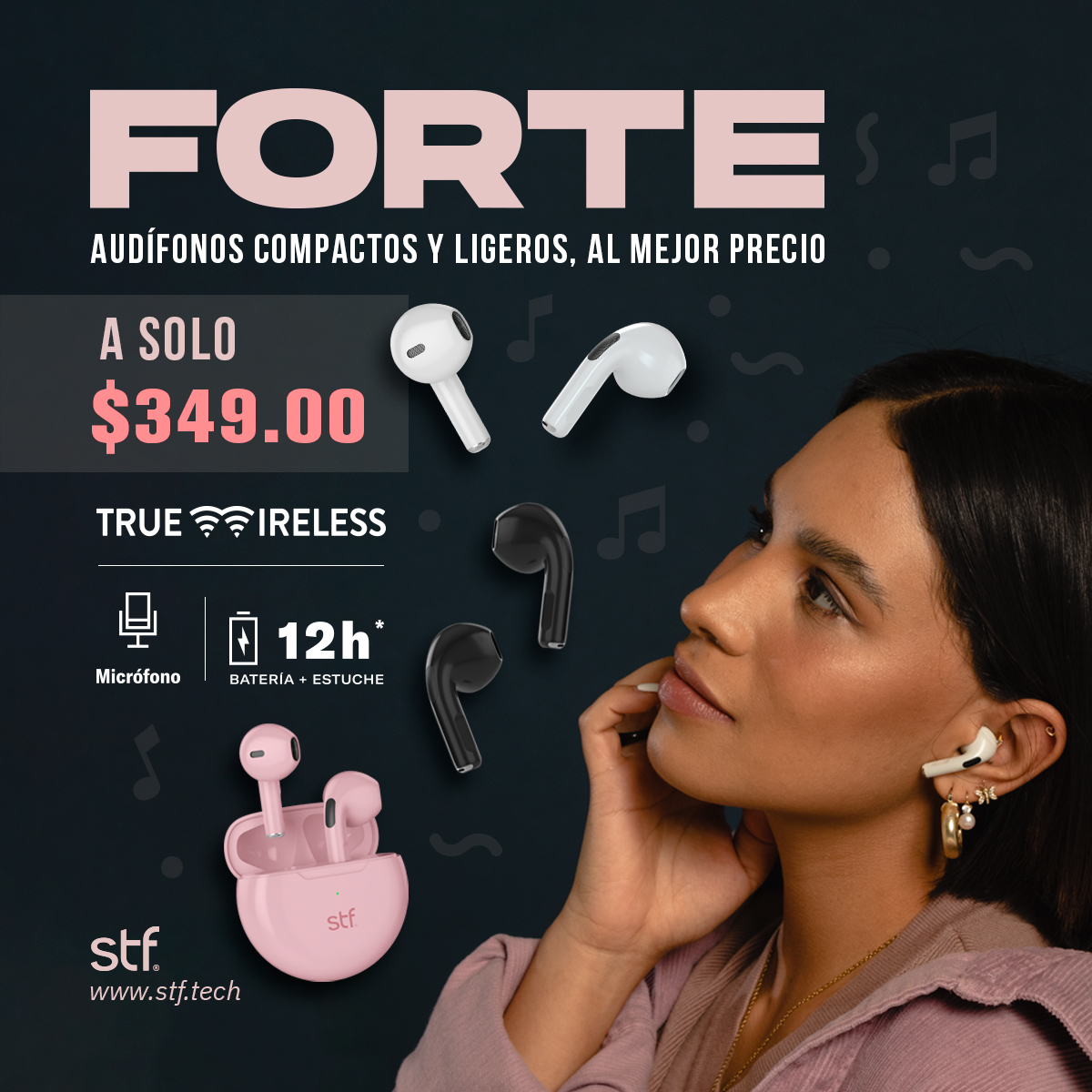 STF.Tech - ¡Complementa tus días con tu música preferida...
