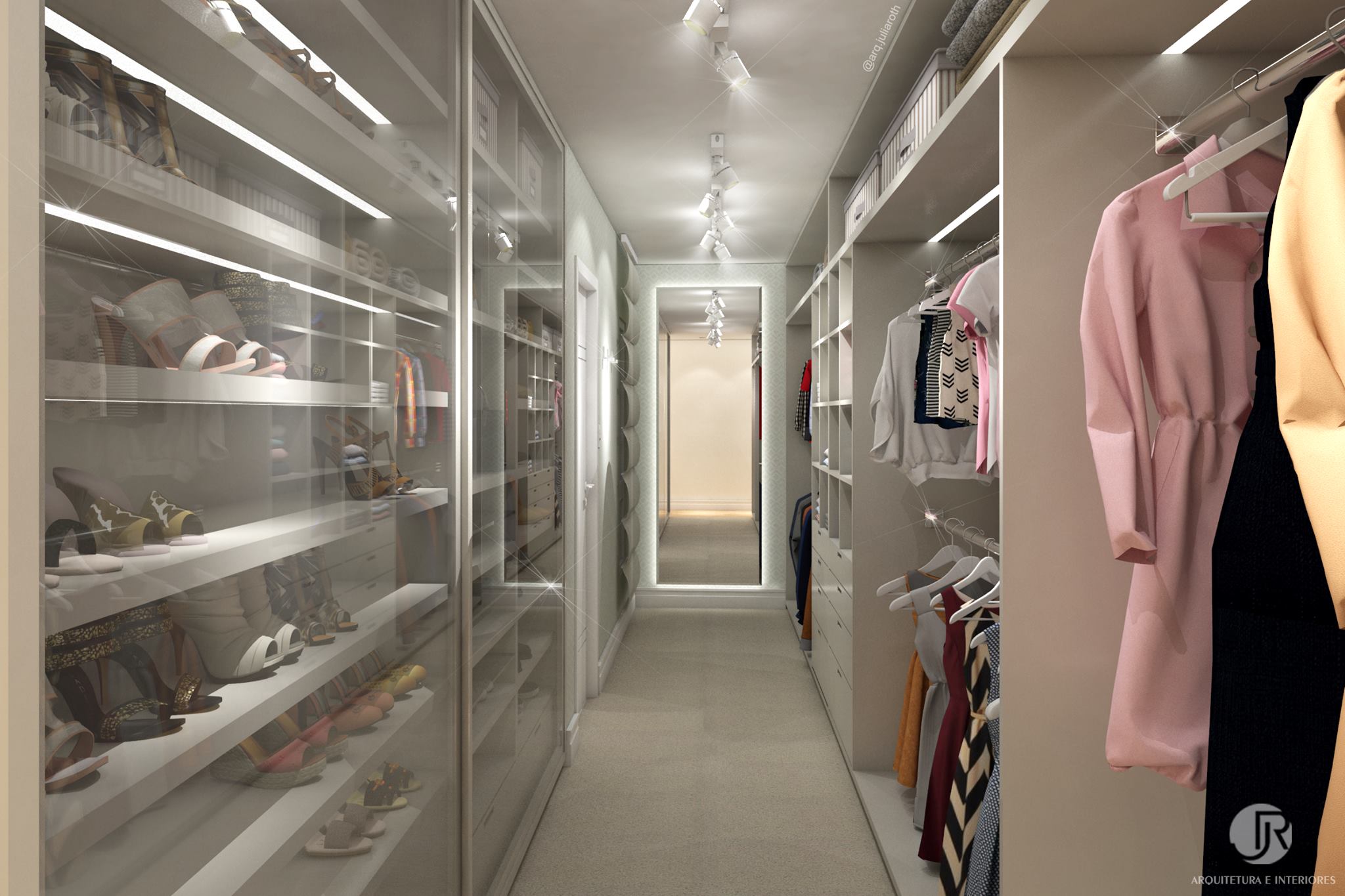 Já imaginou ter um closet dos sonhos? 😍... - Leju arquitetura