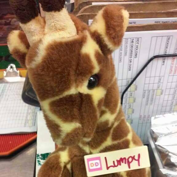 Lumpy the Giraffe
