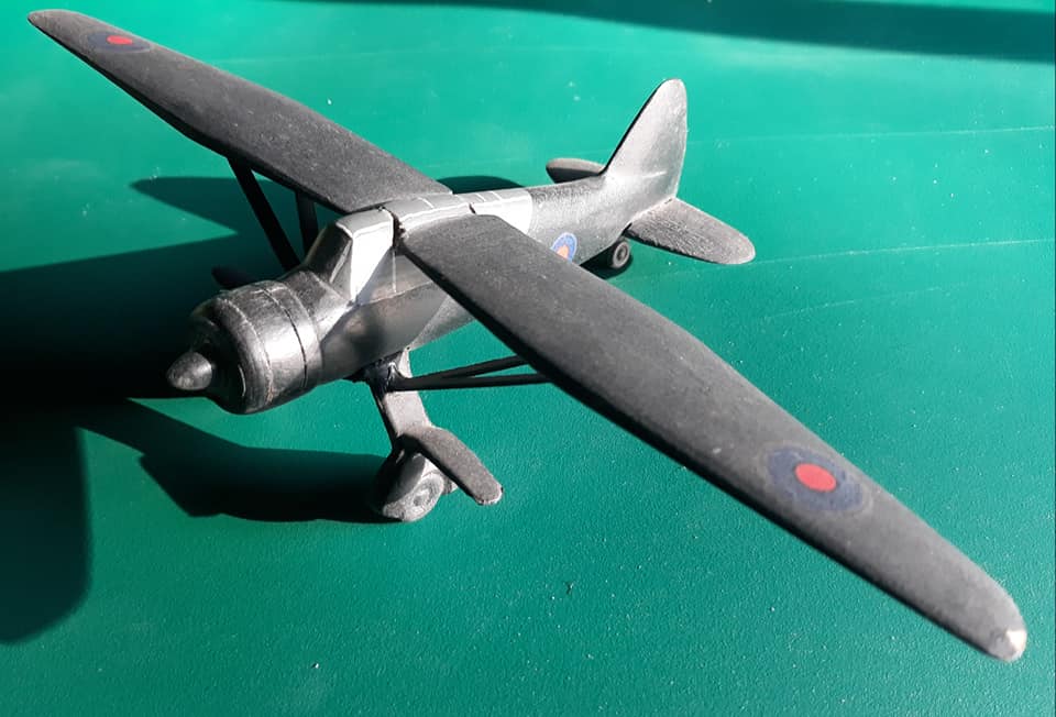 Scale models of army co-operation aircraft