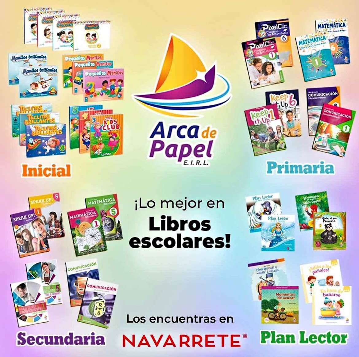 Textos escolares 2026 - Arca de papel - Books - Lima, Peru | Facebook ...