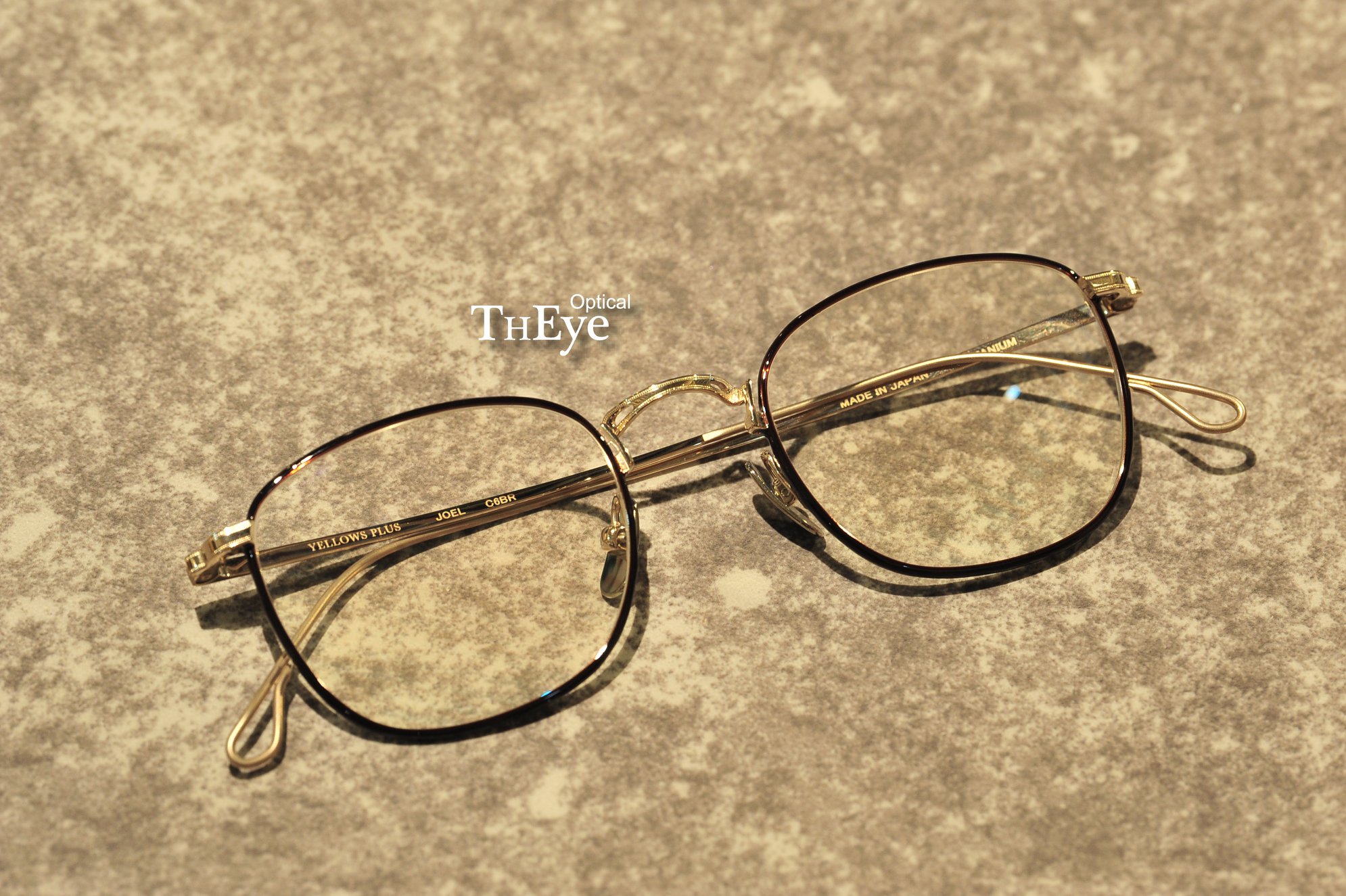 日本手作品牌【YELLOWS PLUS】~ JOEL #YELLOWSPLUS #JOEL #EYEWEAR 