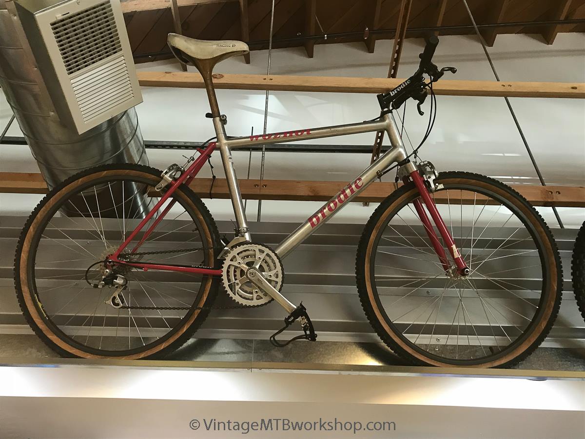 Giovanna Bonazzi's Kastle downhill bike at Marin Museum