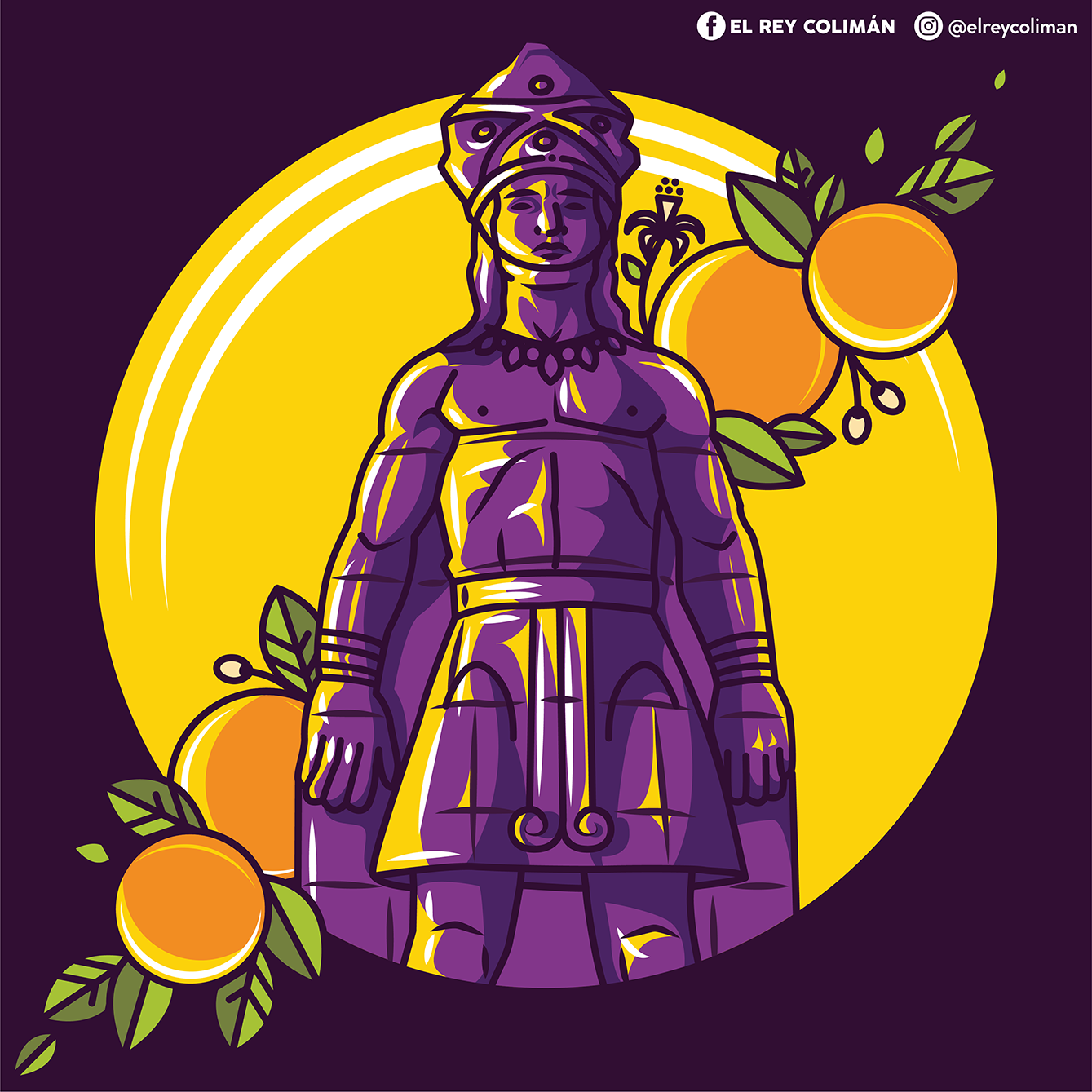 El Rey Colimán - Ilustración de 'El Rey Colimán' para el... | Facebook
