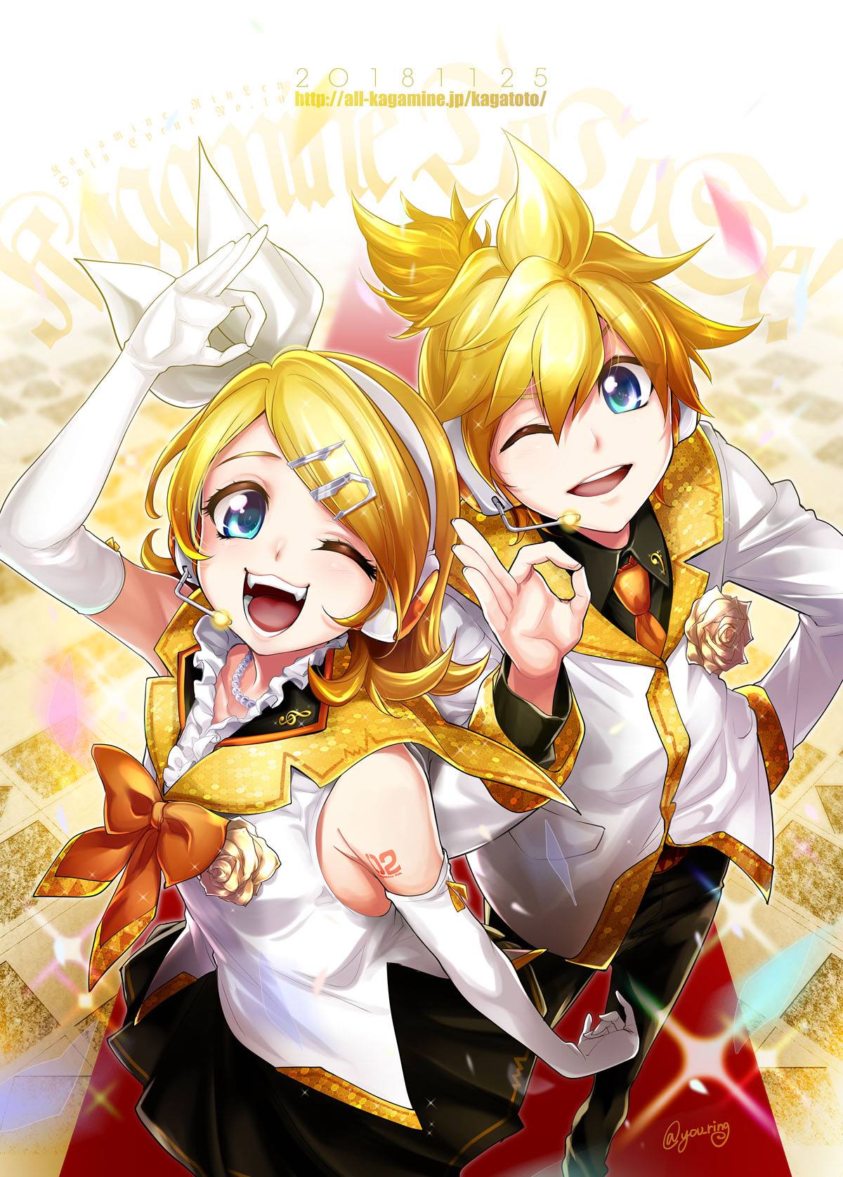 Kagamine Rin/Len x Nico Cafe REVIVAL】 The collaboration between