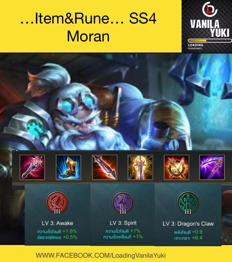 Rov Guide - Set Item&RuneS4 By┖Ð. VanilaYuki -Moran-...