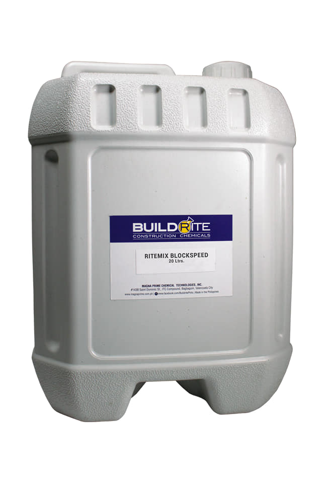 Buildrite Blockspeed... - Buildrite Construction Chemicals