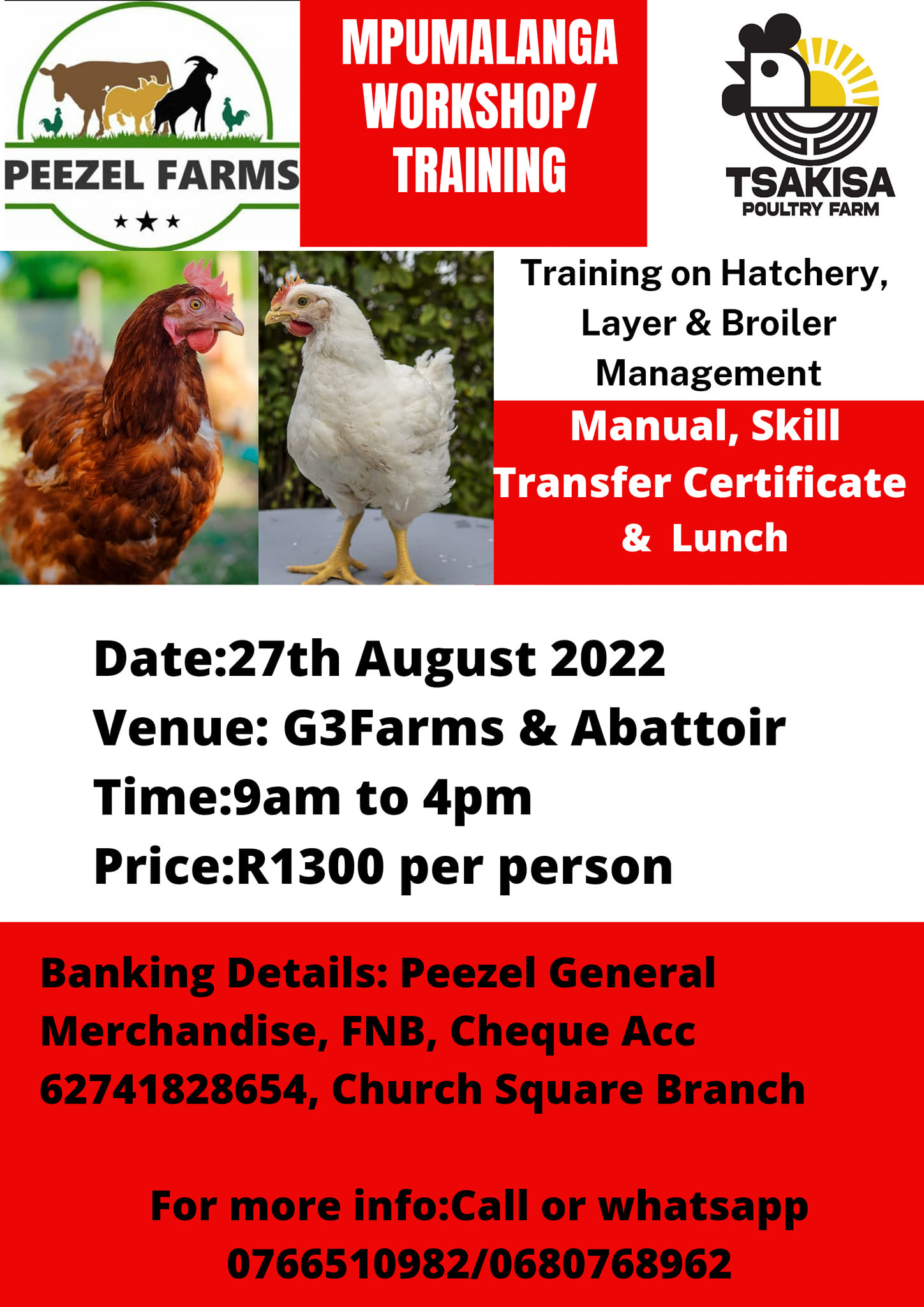 Tsakisa Poultry in... - Peezel Farms 