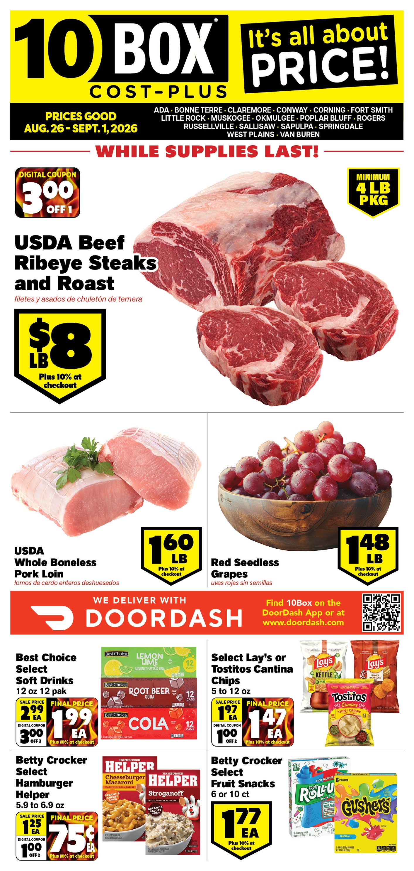 10Box Cost Plus - Conway, AR | Conway AR