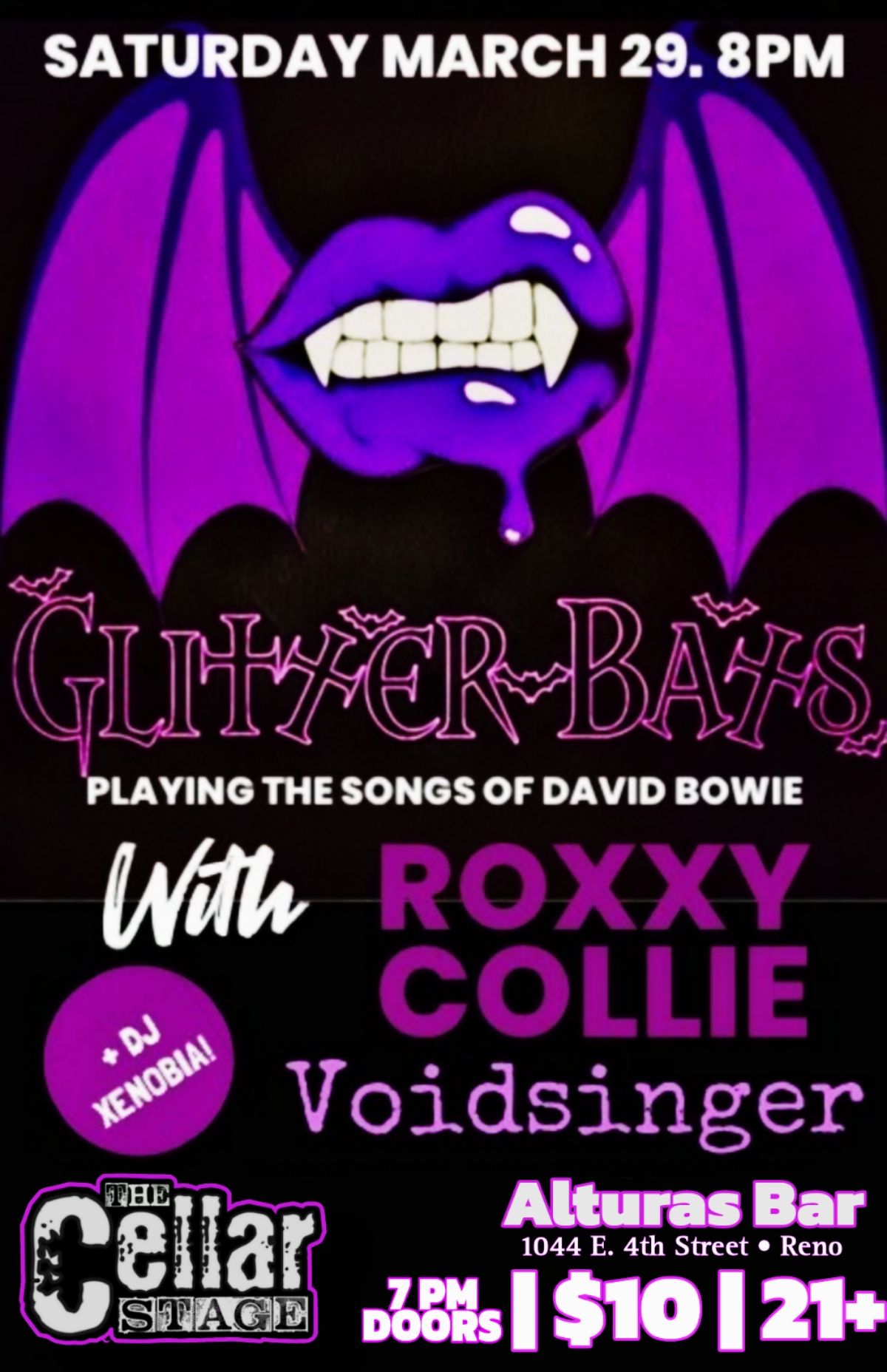 GLITTER BATS | Roxxy Collie | Voidsinger | Xenobia