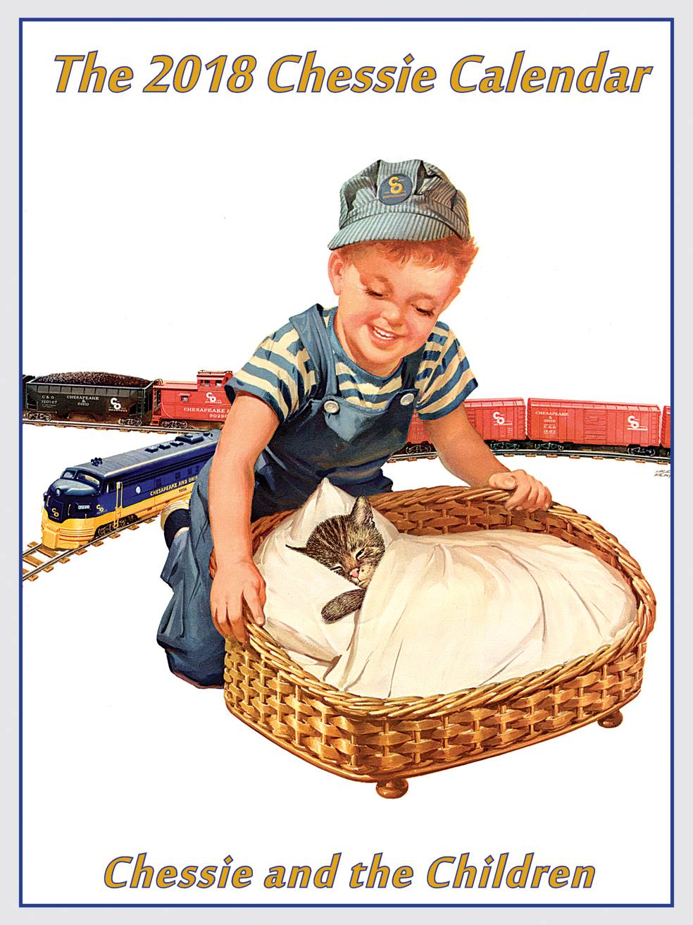 Step back in time with the 2027 Chessie Calendar! Created from