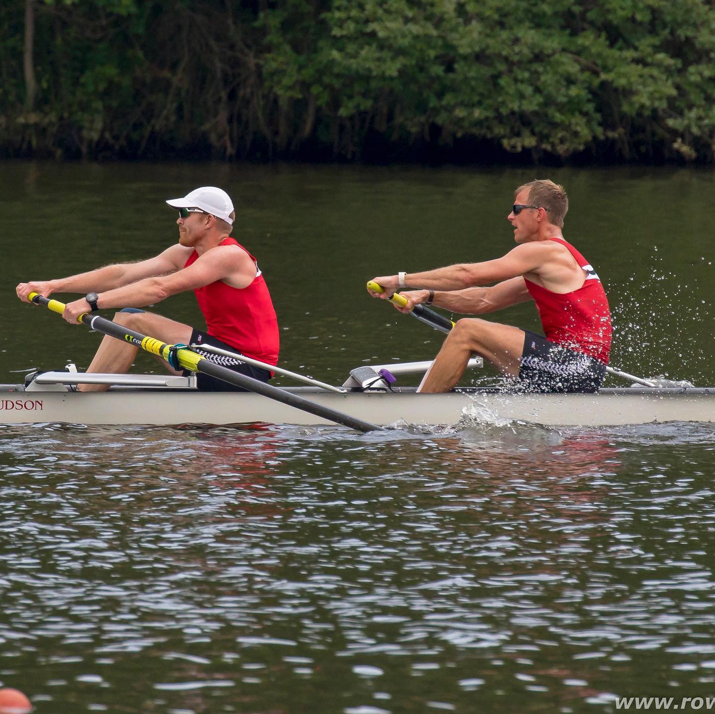 Hobart Rowing - Andy Wigren ‘96 and his Pair partner Todd...