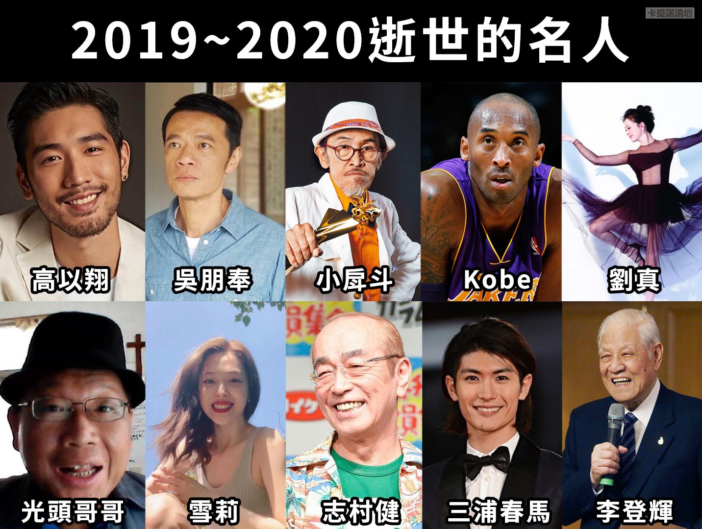 卡提諾論壇 Ck101.com - RIP.🙏🏻🙏🏻 如果可以選擇讓一個人復活🕯 你會想復活誰？ #2019年... | Facebook