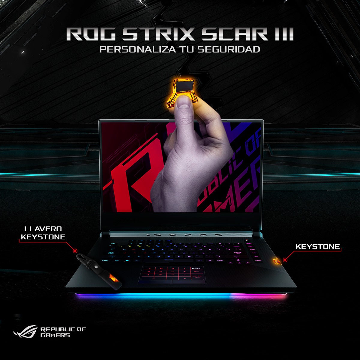 ASUS - Personaliza tu ROG STRIX SCAR III y aprende cómo proteger tus ...