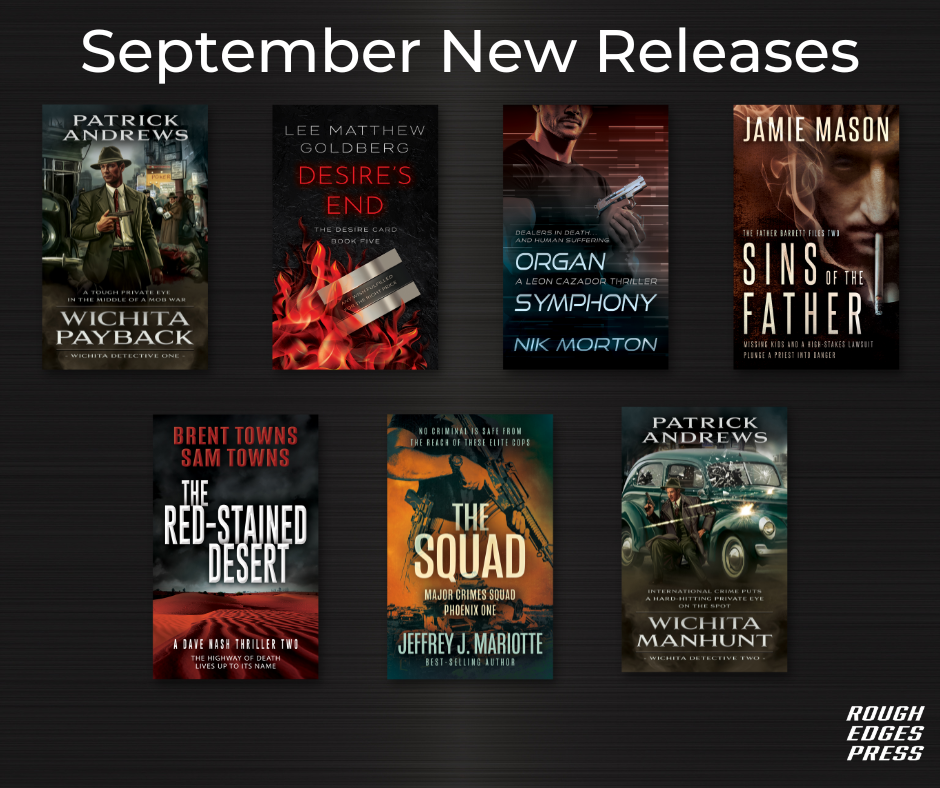 Rough Edges Press - Here are some of our titles releasing this month ...
