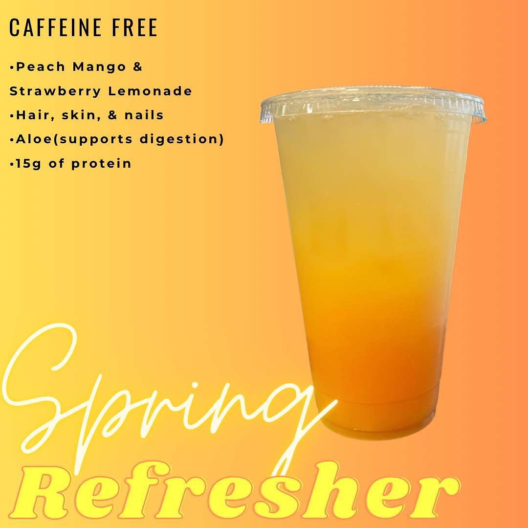 NEW to our menu is a 🌼SPRING... - Destination Nutrition