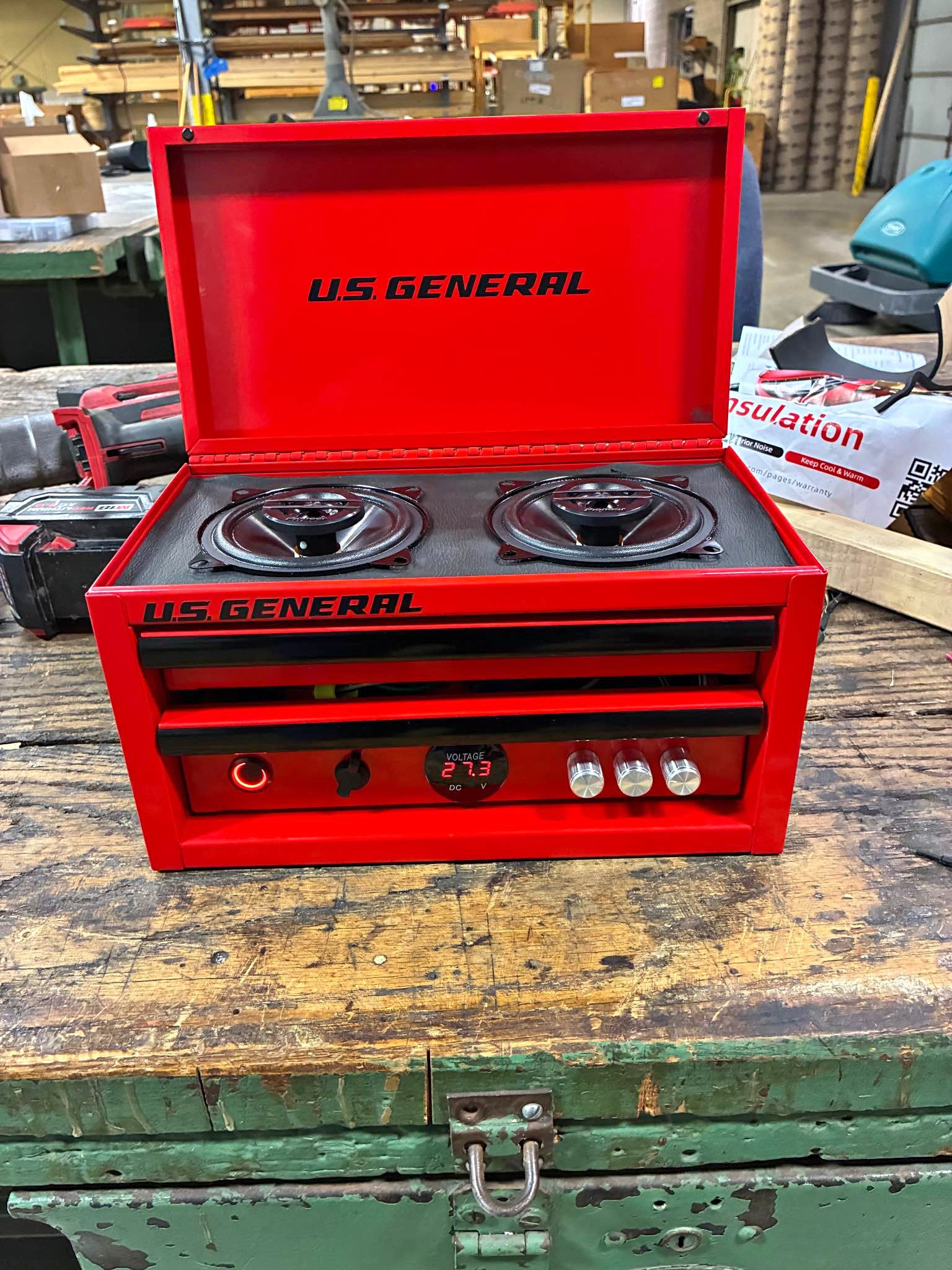 Mini tool box Bluetooth speaker - Tool Boxes, Belts & Storage - Saint ...