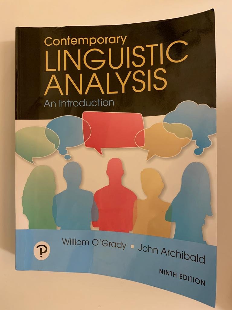 Contemporary linguistic analysis 9th edition PDF link