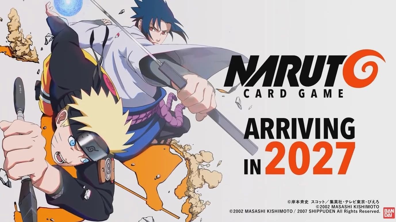 Bandai confirms the NARUTO CARD GAME will launch worldwide in 2027