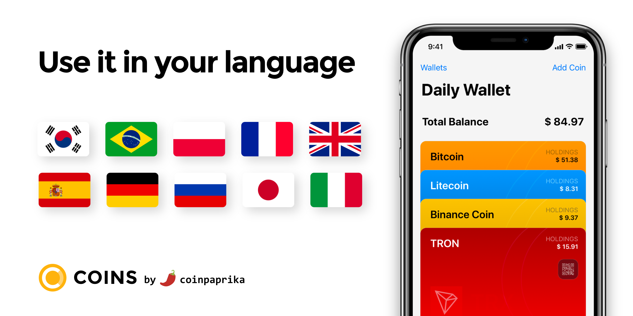 Our app is now available in... - COINS - One App for Crypto | Facebook