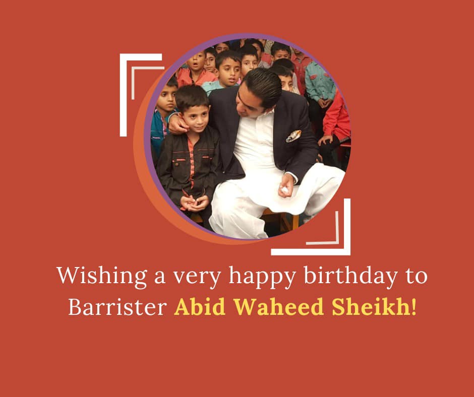 Barrister Abid Waheed Sheikh