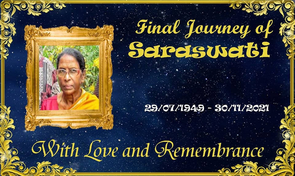 Funeral Livestreaming Of Mrs Saraswati | Facebook