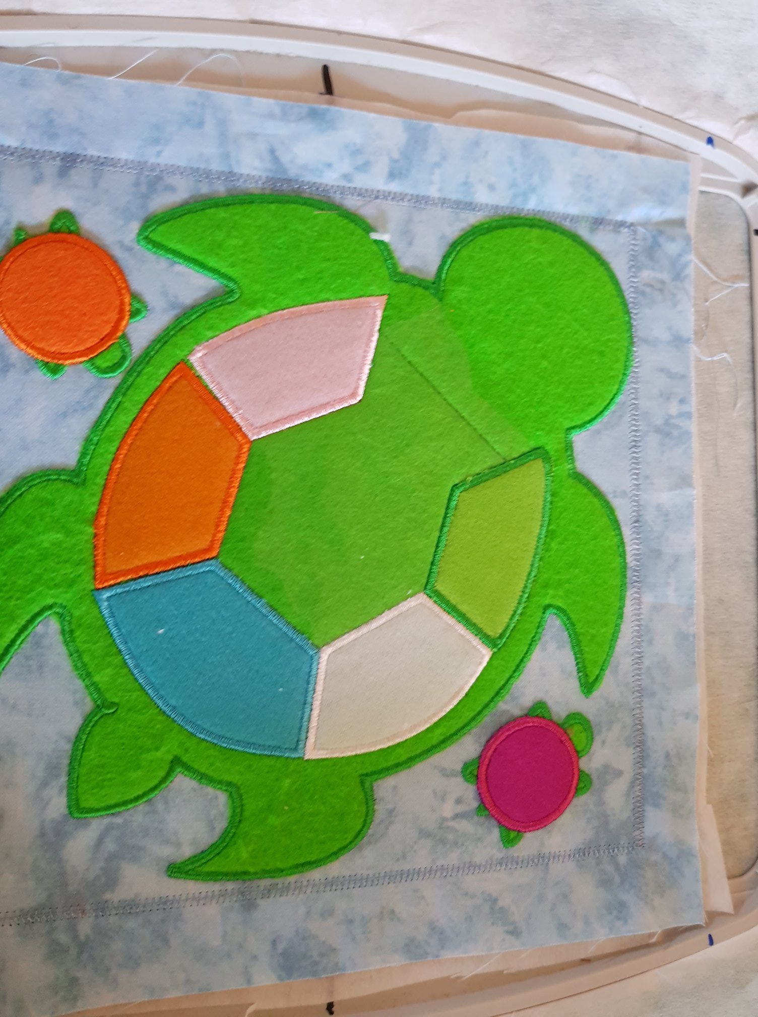 Turtle colour matching page 8x8... - In the Hoop with Lee | Facebook