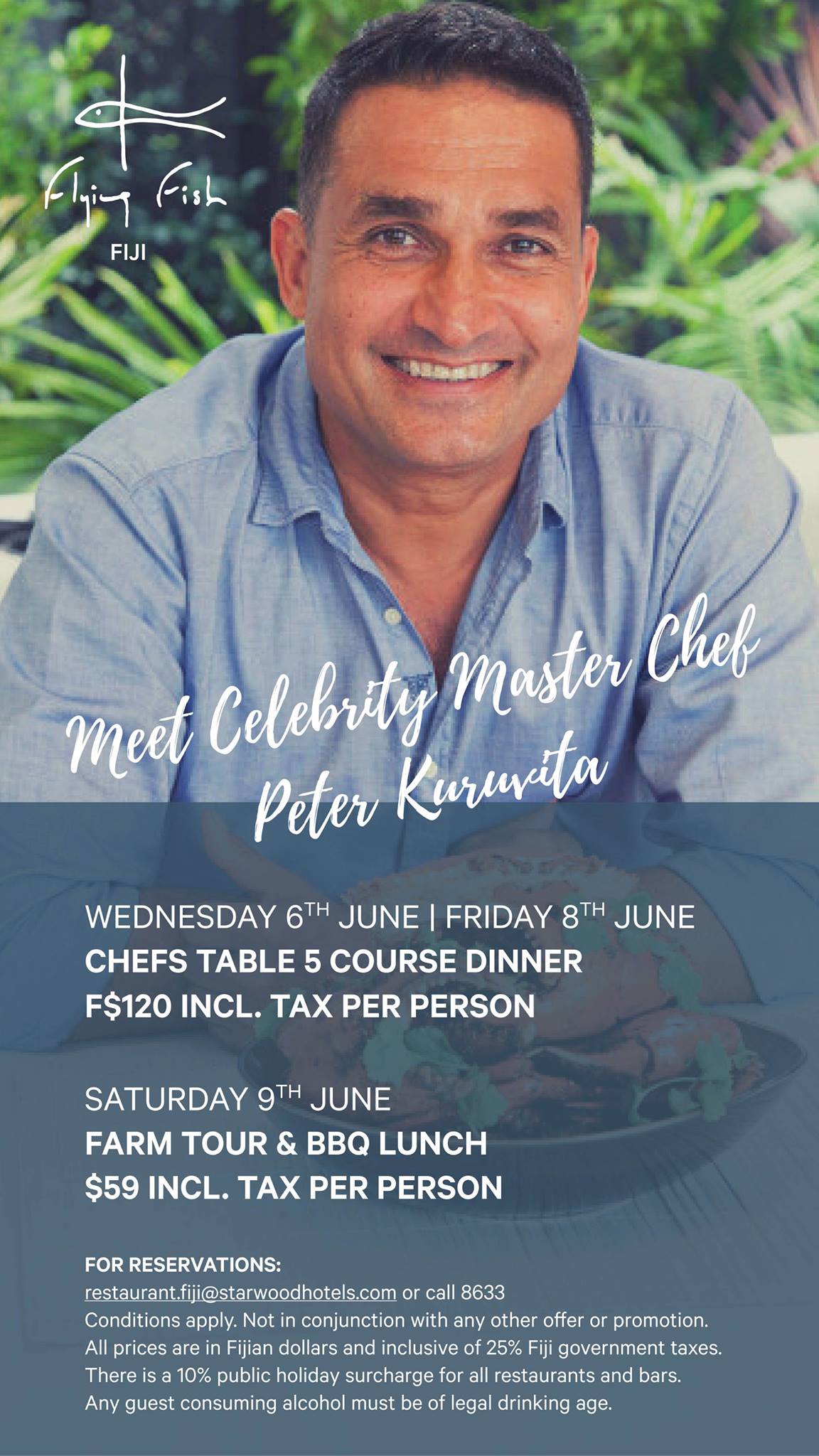 Meet Celebrity Master... - Sheraton Fiji Golf & Beach Resort | Facebook