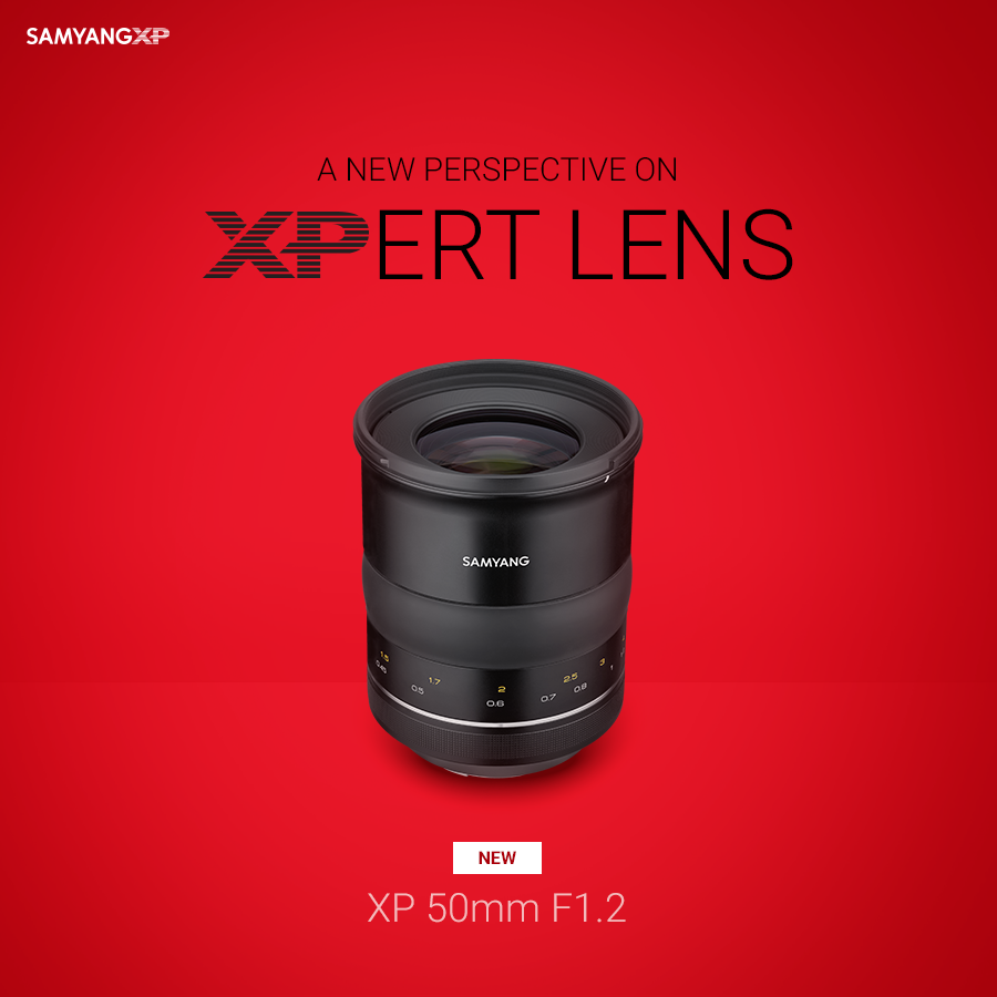 Meet the new Samyang XP 50mm F1.2 lens, the third XPert series lens ...