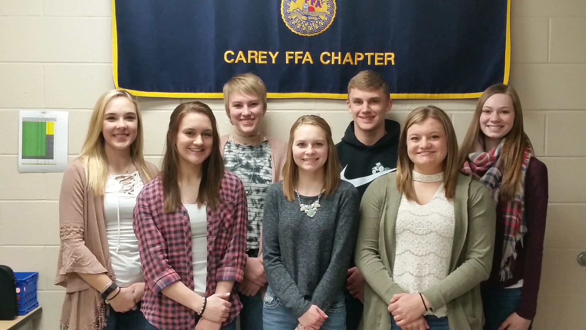 Introducing the 2018-19 Carey FFA... - Carey FFA Chapter | Facebook