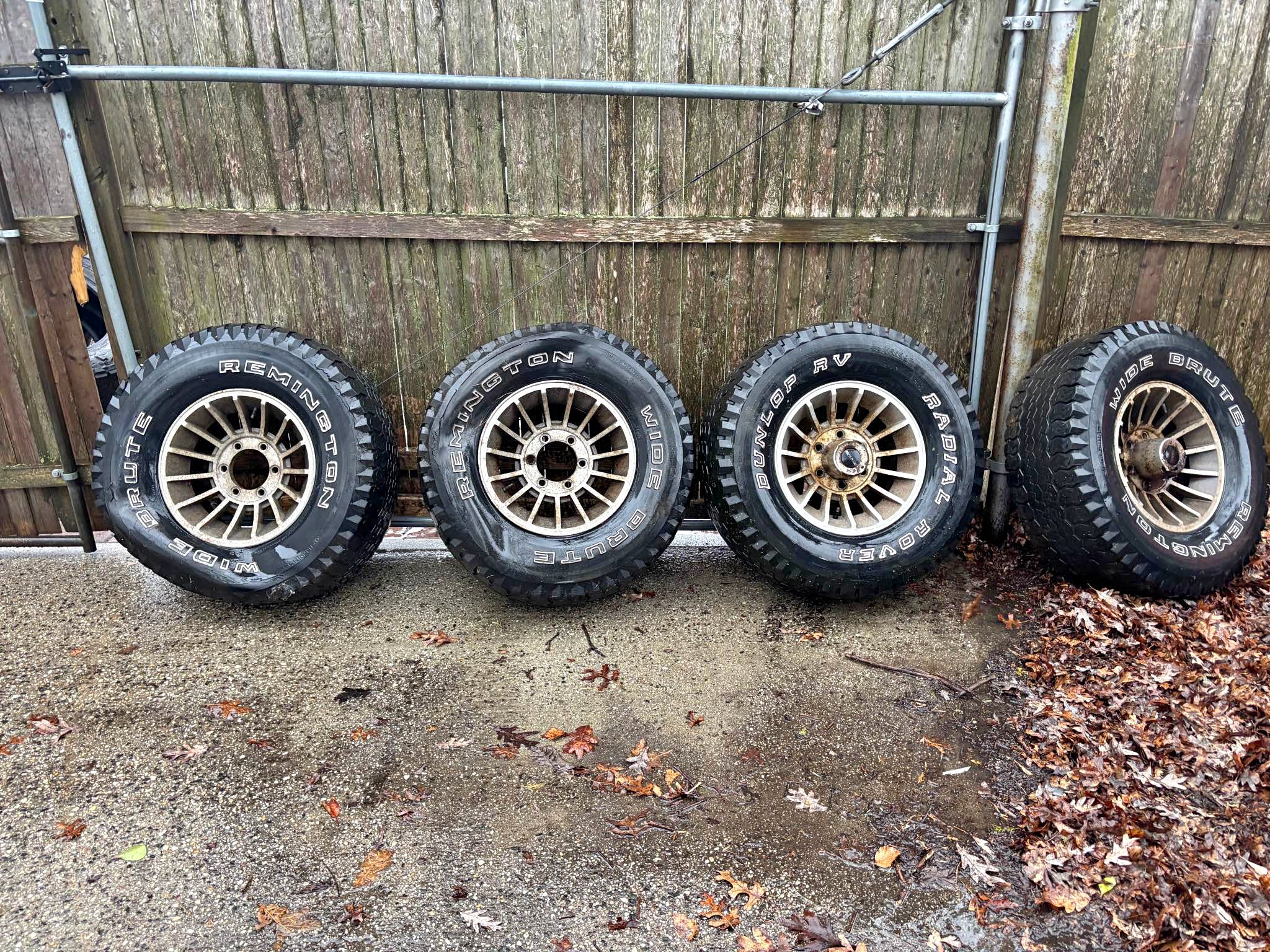 Six lug Chevy Toyota rims old school aluminum - Car Wheels, Tires ...