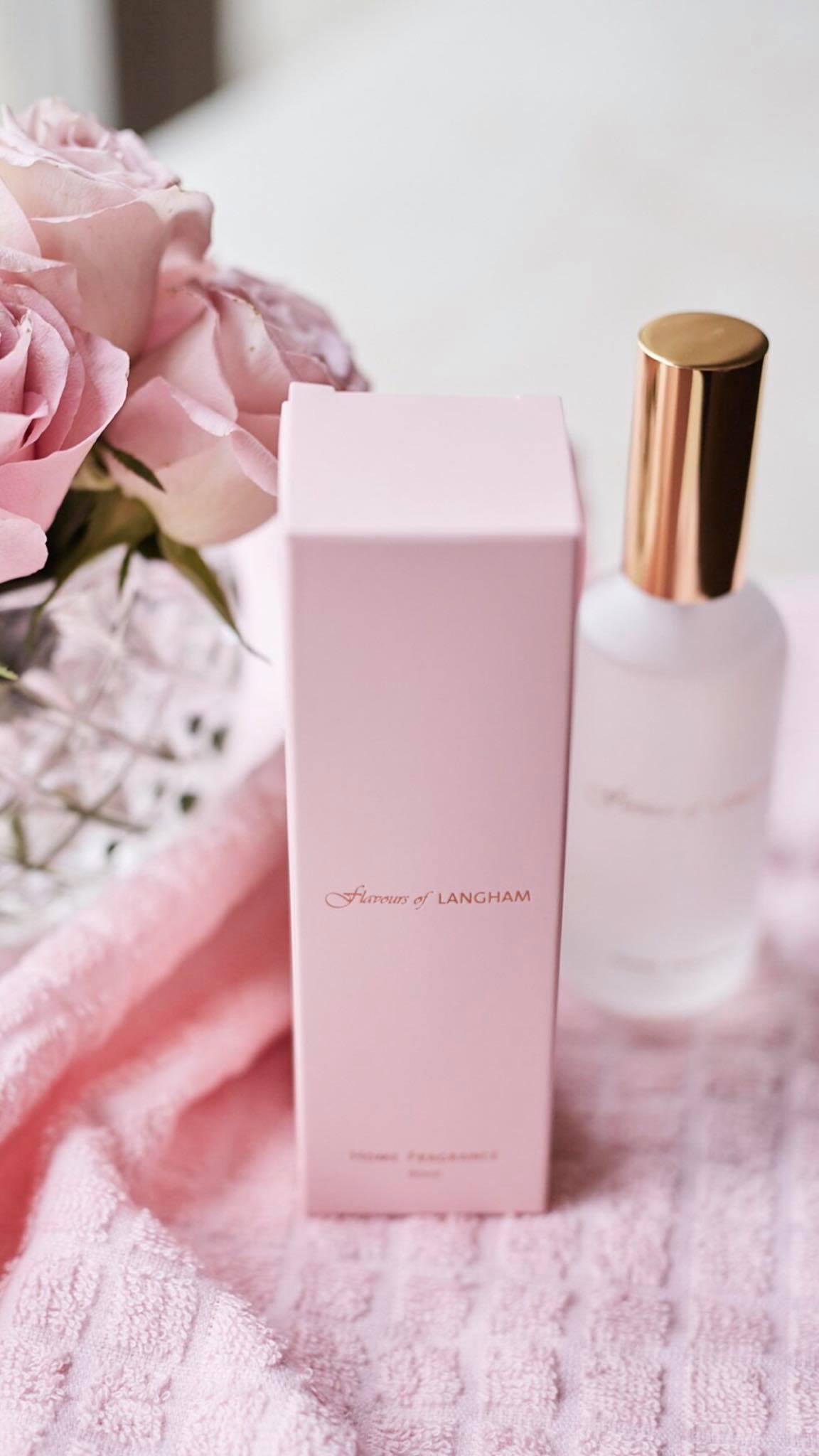 Our Tang Ginger Flower Room Spray reimagined. Evocative elegance