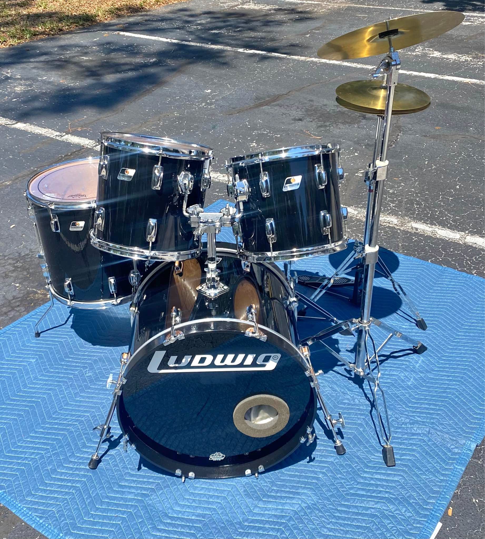 Ludwig Rocker Maple Drum Set - Drum Sets & Kits - Union Park, Florida ...